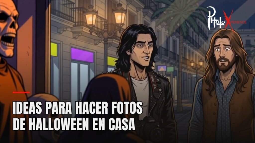 Ideas para hacer fotos de Halloween en casa (sin estudio y con el móvil)